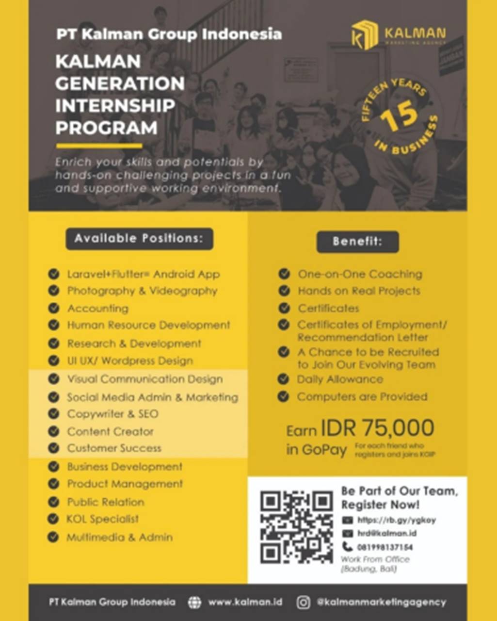 Magang Berkualitas dengan Proyek Aktual Saatnya Uji Skill di Dunia Nyata