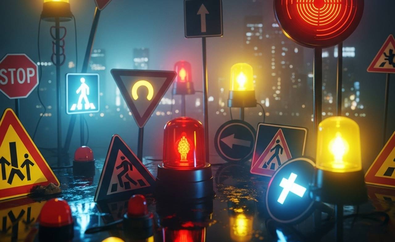 Mengupas Kriteria Penting Pemilihan Warning Light dan Rambu Lalu Lintas Demi Keselamatan Maksimal